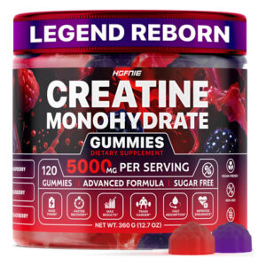 Creatina Monohidratada Gummies 5000 Mg-raspberry & Sleabled