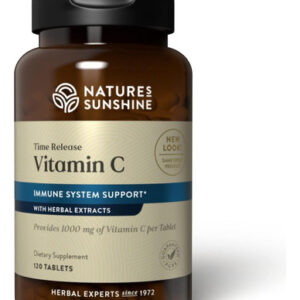 Natures Sunshine Vitamina C Time Release 1000 Mg 120 Compr
