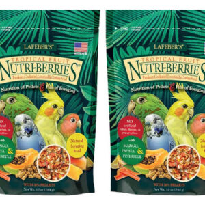 Lafebers Tropical Fruit Nutri-berries Food Bird Food Feito