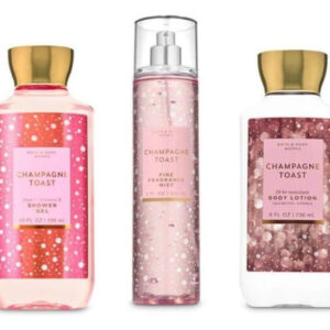 Bath & Body Works Champagne Toast Daily Trio Gel De Ducha Y