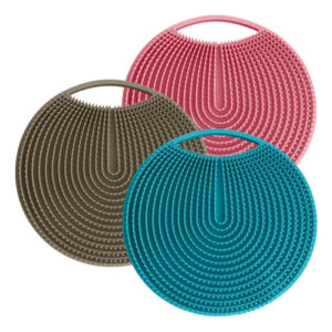 Esfoliante Corporal De Silicone Scrubbi Buddi Bolsa Com Cor