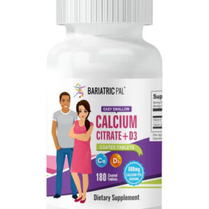 Citrato De Cálcio Bariatricpal Easy Swallow (600 Mg) E Compr