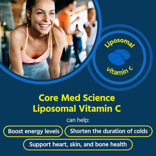 Suplemento Natural De Vitamina C Core Med Science De 1000mg - Imagem 2
