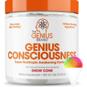Suplemento The Genius Brand Genius Consciousness Powder