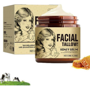 Bálsamo De Pele De Mel Para Lábios Rosto E Corpo Creme Fac