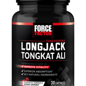 Force Factor Longjack Tongkat Ali 500mg Para Os Hormônios Ma