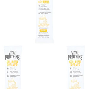 Proteínas Vitais Baunilha Colágeno Creme Single 046 Oz De