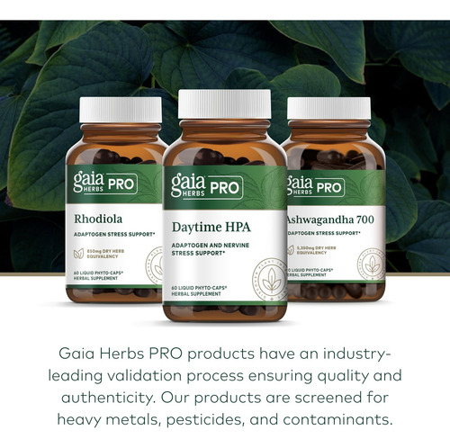 Gaia Herbs Pro Daytime Hpa - Suplemento Adaptógeno E Nervino - Imagem 6