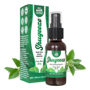 Spray Oral De Menta Supressor De Desenho De Açúcar Shugeeze