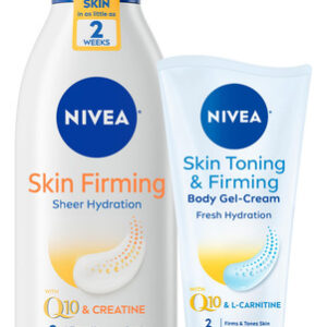 Pacote Variado De Loção Corporal Nivea Skin Firming 500ml E
