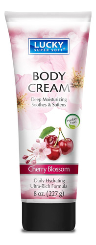 Lucky Super Soft Body Cream Cherry Blossom 8 Onças