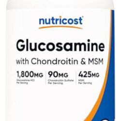 Nutricost Glucosamina 1800mg Com Condroitina E