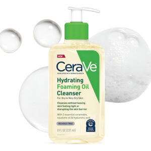Limpeza Facial Espumosa Hidratante Cerave Para Pele Oleosa