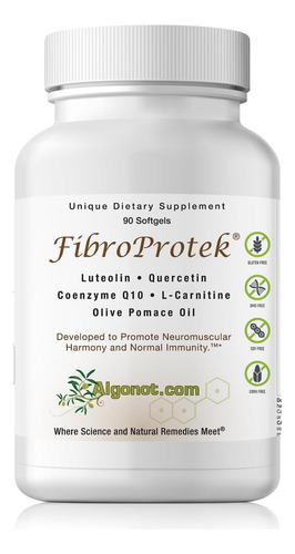 Algonot Fibroprotek 1 Pacote Médico Recomendado - Luteolina
