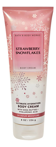 Bath & Body Works Strawberry Snowflakes Ultimate Hydration C
