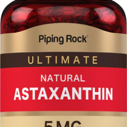 Suplementos De Astaxantina Piping Rock 5mg 120 Cápsulas G
