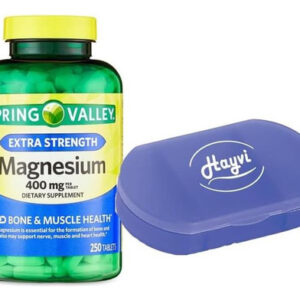 Hayvi Magnésio 400 Mg Força Extra Óxido De Magnésio 400 Mg