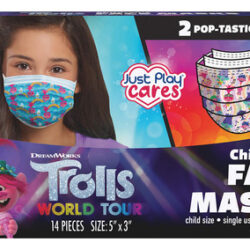 Máscara Facial Just Play Dreamworks Trolls World Tour Kids 2