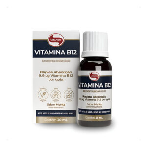 Vitamina B12 20ml Líquida Vitafor - Zero Açúcar E Glúten