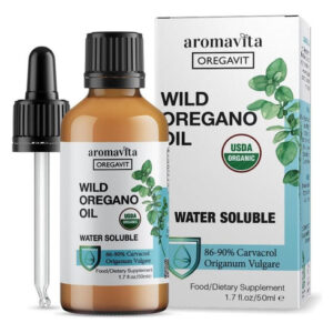 Aromavita Gotas Líquidas Orgânicas De Óleo De Orégano Selvag