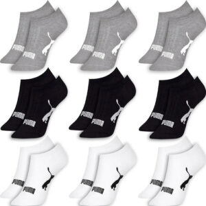 Kit 9 Pares Meias Puma Sapatilha Soquete Invisível Original