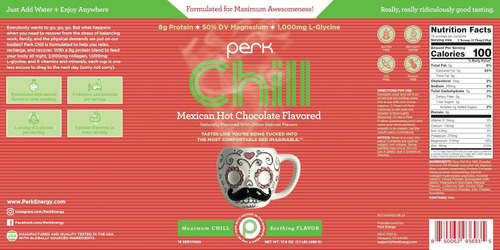 Perk Chill Chill Mexican Hot Chocolate Drink Mix (18 Porções - Imagem 5
