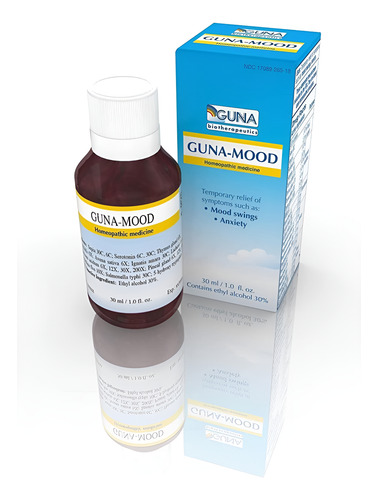 Auxílio De Relaxamento Homeopático Natural Guna Mood - 1 Onç