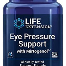 Suplemento De Suporte À Pressão Ocular Life Extension Com Su