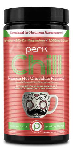 Perk Chill Chill Mexican Hot Chocolate Drink Mix (18 Porções