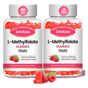 Zetelixia 2 Pacotes De Gomas De L-metilfolato 15 Mg Multivi