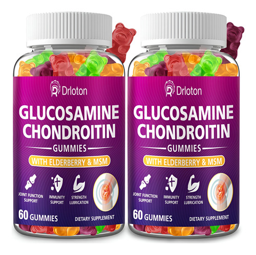 2000 Mg De Gomas De Condroitina De Glucosamina Com Msm E De