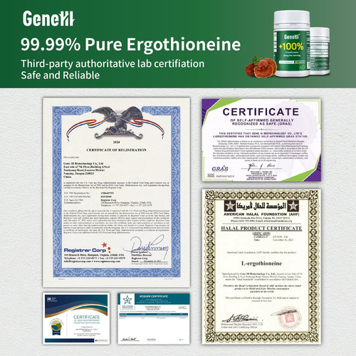 Suplemento Geneiii L-ergotioneína 6x Suplementos De Extrato - Imagem 5