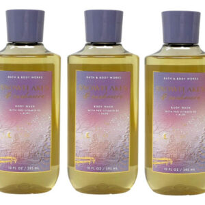 Pacote De 3 Géis Bath And Body Works Snowflakes And Values
