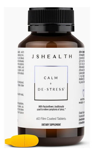 Suplemento Jshealth Calm + Destress - 60 Cápsulas