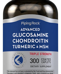 Piping Rock Glucosamina Condroitina Força Tripla 300