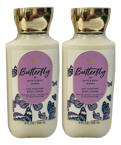 Loção Corporal Borboleta Para Bath & Body Works 8 Onças Cada - Imagem 2