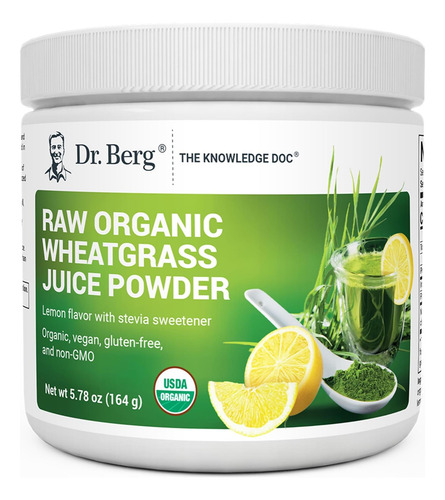 Dr. Superalimento Em Pó Verde Orgânico Certificado Pelo Berg