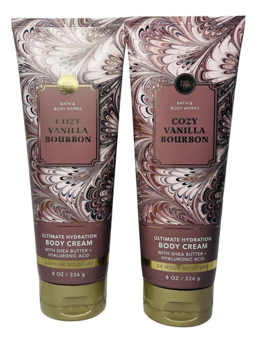 Bath And Body Works Cozy Cozy Vanilla Bourbon Body Body Body