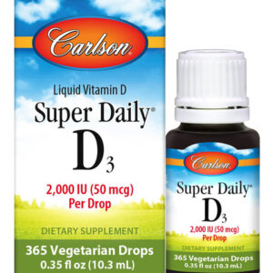 Suplemento Carlson Super Daily D3 Vitamina D3 2.000 Ui