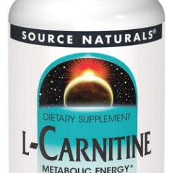 Fumerato De L-carnitina 250 Mg 60 Cápsulas Da Source Natural