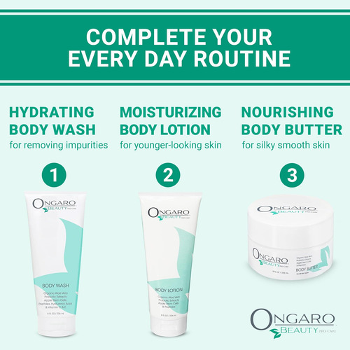 Loção Corporal Ongaro Organic Beauty Del Lotion - Imagem 3