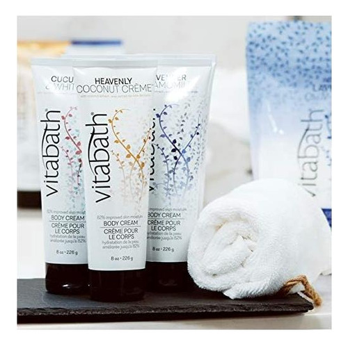 Creme Corporal Vitabath Hortelã Fresca E Tomilho 8 Onças - Imagem 9