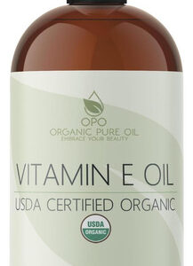 Óleo De Vitamina E - Orgânico Orgânico Certificado Pelo Usd