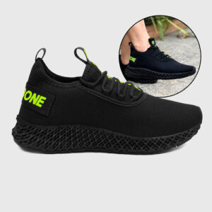 Tenis Masculino Esportivo Black Confortável Corrida Academia