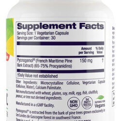 Healthy Origins Pycnogenol 150 Mg - Extrato De Casca De Pinh
