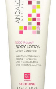 Loção Corporal Andalou Naturals 1000 Rosas (8 Oz)
