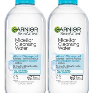 Água Micelar Garnier Hydrating 400ml Para Maquiagem À Prova