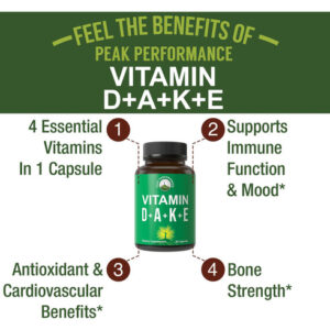 Suplemento Vitamínico Dake Vitamina D 5000 Ui + Vitamina A