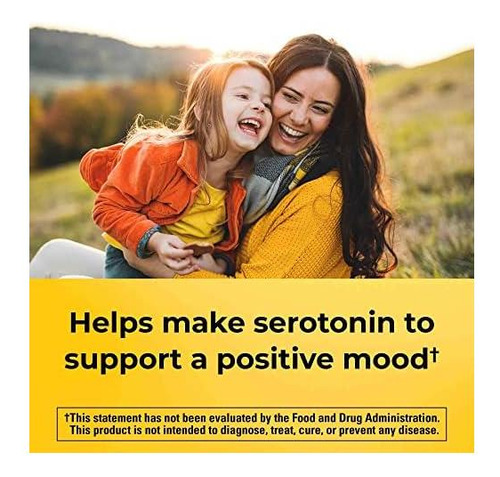 Nature Made 5htp Mastigável 100mg Suplemento De Suporte Ao - Imagem 2