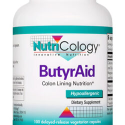 Suplemento Nutricology Butyraid 200 Mg - Butirato Saúde Int